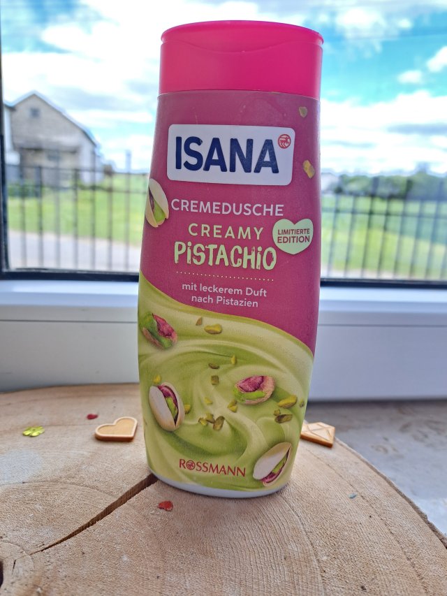 Isana Żel pod prysznic, Creamy Pistachio