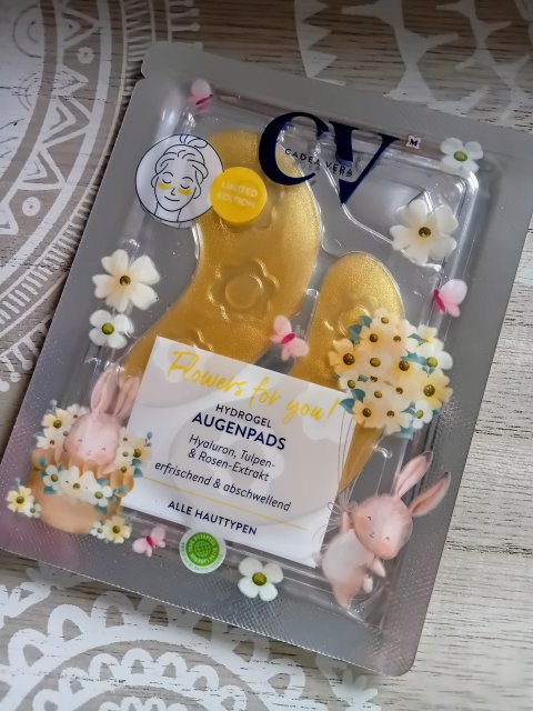 CV CadeaVera Hydrożelowe płatki pod oczy, Flowers for you!