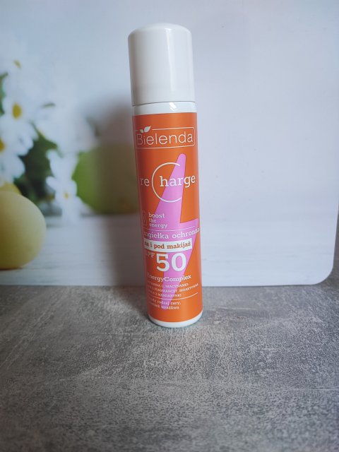 Bielenda Recharge, Mgiełka ochronna SPF 50