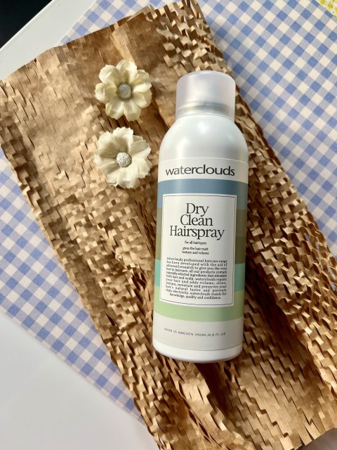 waterclouds Suchy szampon do włosów, Dry Clean Hairspray, Każdy rodzaj włosów