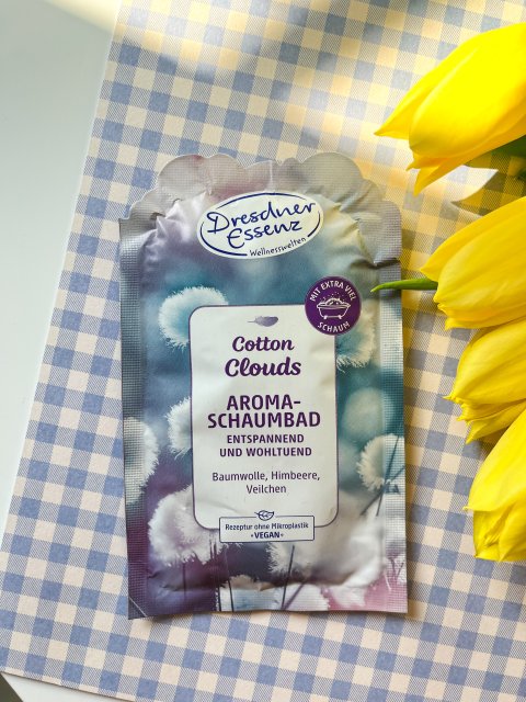 Dresdner Essenz Płyn do kąpieli, Cotton Clouds, Aroma Schaumbad 