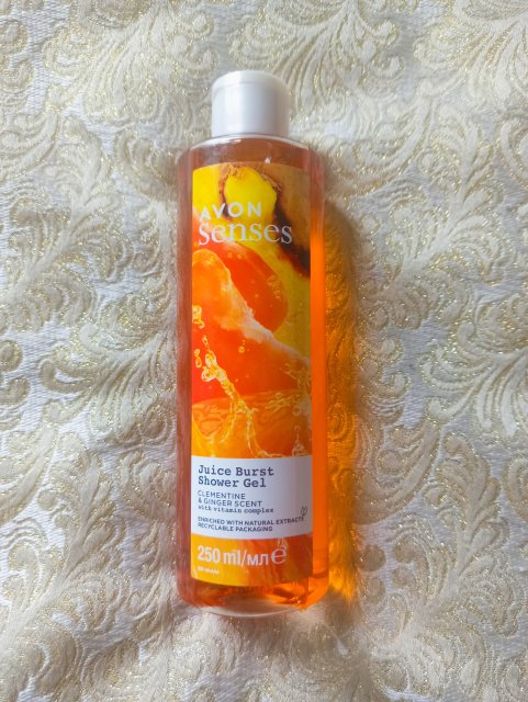 Avon Senses, Żel pod prysznic, Juice Burst, Klementynki i imbir