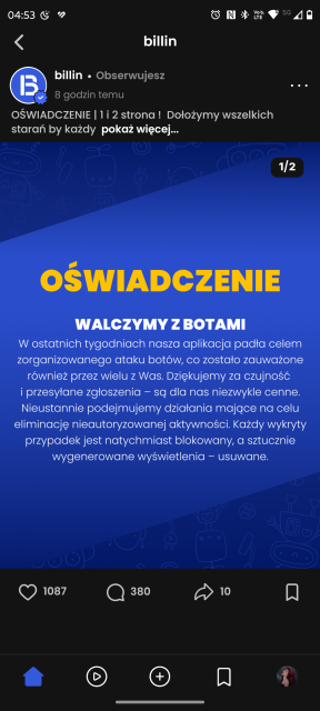 Billin - nowa apka do recenzji i zarabiania 