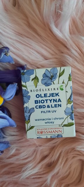 Bioélixire Olejek do włosów, Biotyna & Len, Wzmacnia i chroni włosy