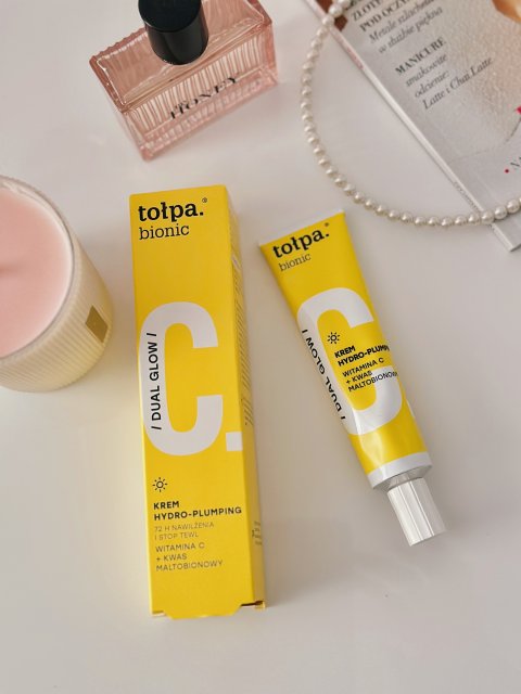Tołpa Bionic, Dual Glow, Krem hydro-plumping