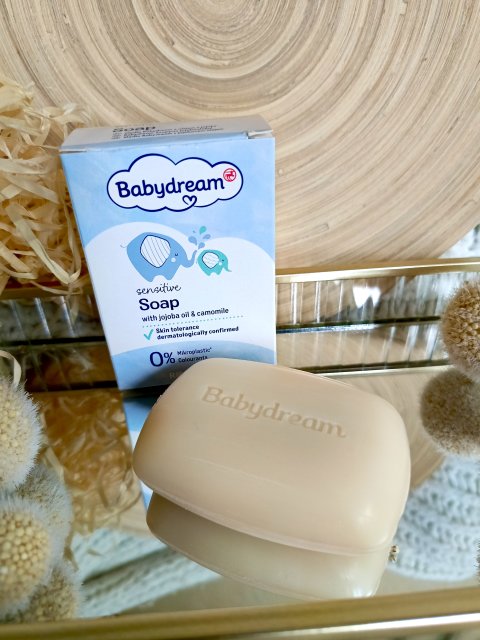 Babydream Mydło w kostce dla dzieci, Z olejem jojoba