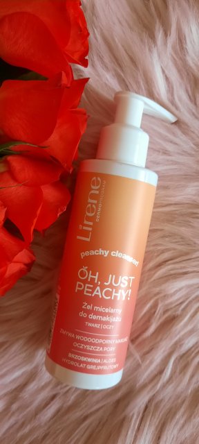 Lirene Oh, Just Peachy!, Żel micelarny do demakijażu, Brzoskwinia i Aloes 