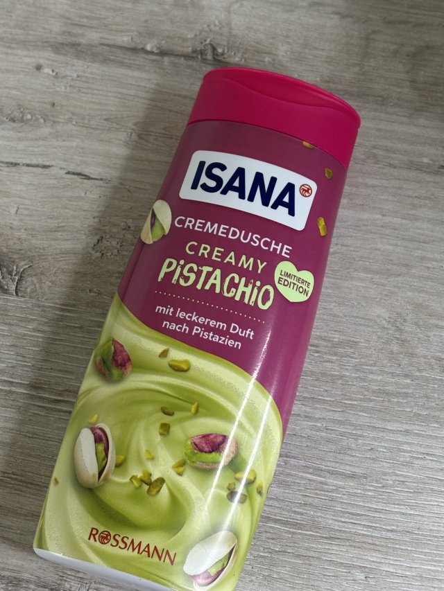 Isana Żel pod prysznic, Creamy Pistachio