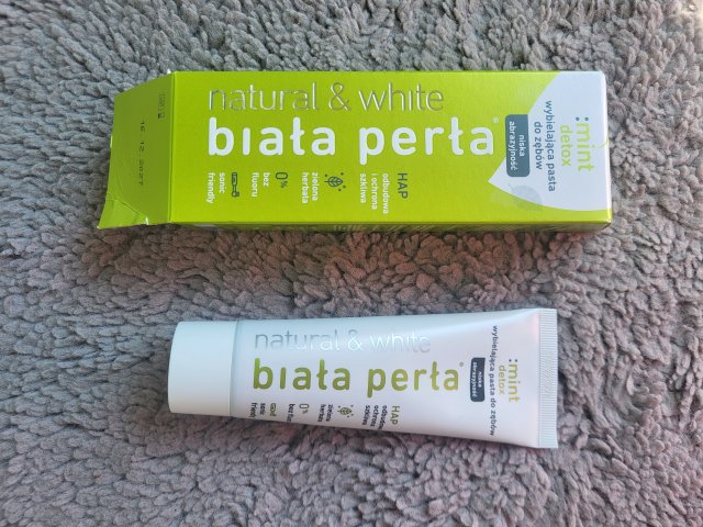 Biała Perła Pasta do zębów, Natural & White, Mint Detox i świeży oddech