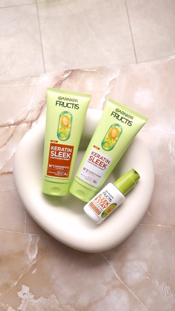 Zestaw garnier keratin