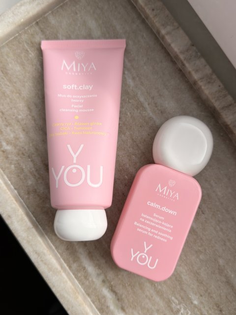 Miya Cosmetics Y.YOU, Mus do oczyszczania twarzy, soft.clay 