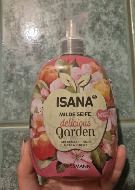 Isana Mydło w płynie, Delicious Garden