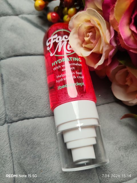 The Beauty Dept. Face Mist, Nawilżająca mgiełka do twarzy, arbuz