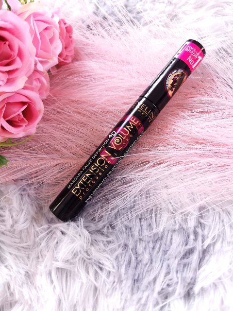 Eveline Extension Volume 4D False Definition Extra Volume & Carbon Black Mascara, tusz do rzęs