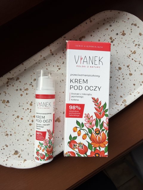 Sylveco Vianek, Krem pod oczy, Seria czerwona, Przeciwzmarszczkowy