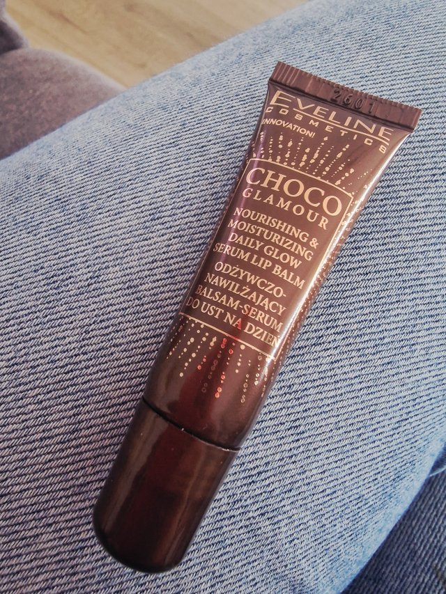 Eveline cosmetic Choco glamour balsam - serum do ust