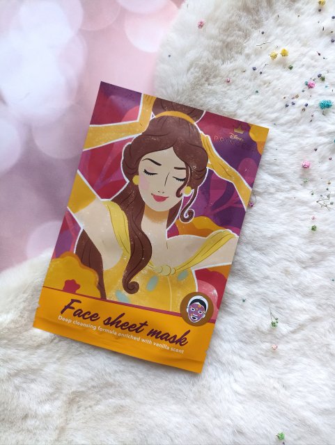 Mad Beauty Maska do twarzy w płacie, Disney Princess, Belle