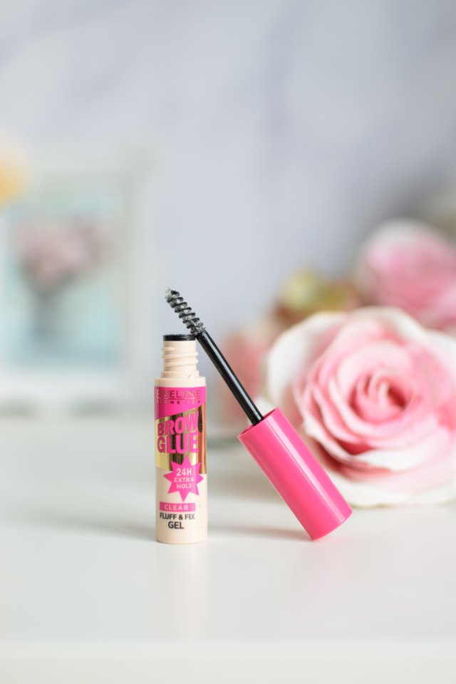 Eveline Brow Glue, Fluff & Fix, 24H Extra Hold, Klej do brwi