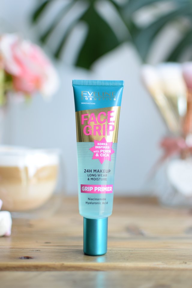 Eveline Face Grip, Baza pod makijaż, Żelowa, Nawilżająca, 24H Makeup, Grip Primer