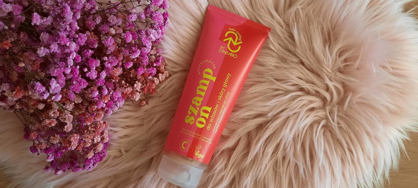OnlyBio Hair Cycling, Szampon do włosów i skóry głowy, Regeneracja, Proteiny pszenicy, ceramidy