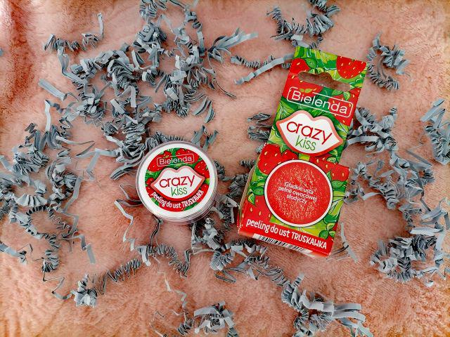 Bielenda Crazy Kiss, Peeling do ust, Truskawka