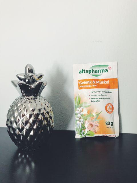 Altapharma  sól morska do kąpieli odprężająca 
