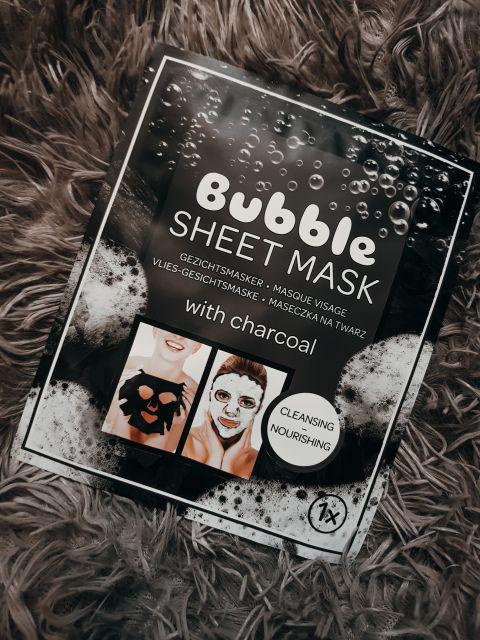 Mascot Europe Bubble Sheet Mask, Maseczka do twarzy, Bąbelkowa, Charcoal