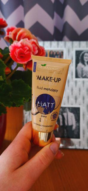 Bielenda Make-Up Academie, Fluid matujący, Matt, nr 0 jasny