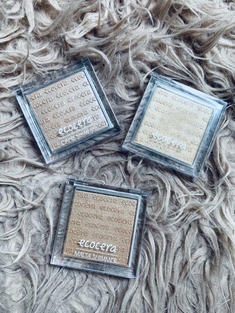 Ecocera Shimmer Powder, Rozświetlacz w pudrze, Fiji