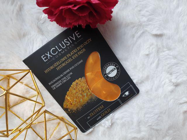 Exclusive Cosmetics , Hydrożelowe płatki pod oczy, Ze złotem