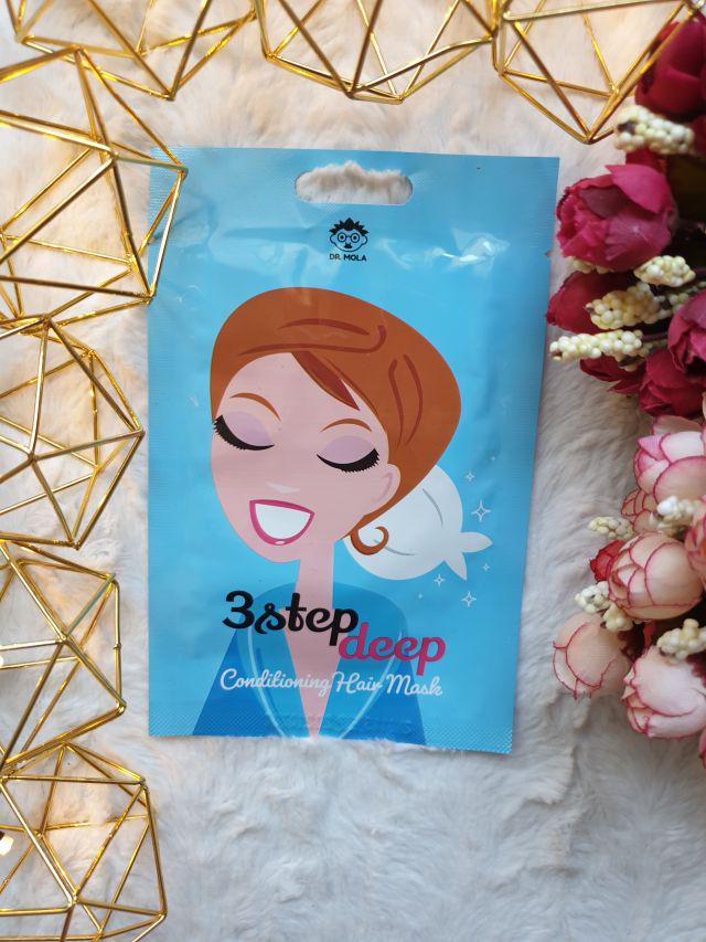 Dr. Mola, 3 Step Deep, Odżywcza maska na końcówki włosów