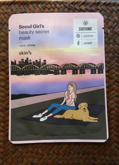 SKIN 79 Maska do twarzy w płacie, Seoul Girl's beauty secret mask, Soothing Care