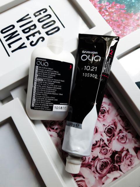 Garnier Olia, Farba do włosów, 10.21 Perłowy bardzo jasny blond