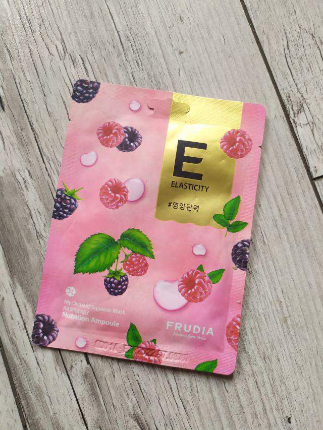 Frudia Maska do twarzy w płacie, My Orchard Squeeze Mask, Raspberry