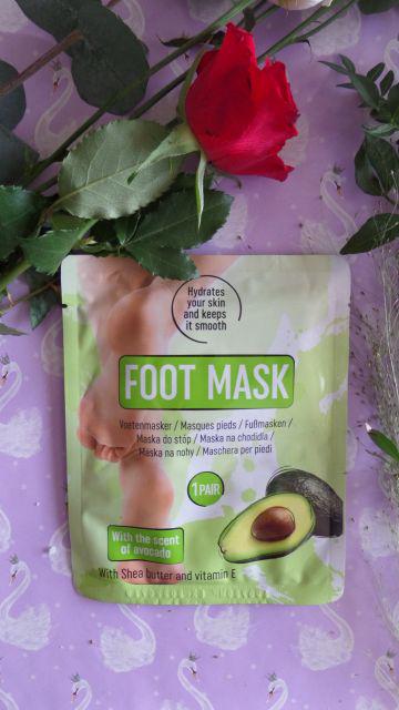 Mascot Europe Maska do stóp, Foot Mask, Masło shea i witamina E
