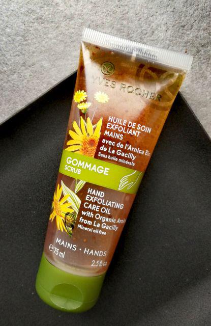 Yves Rocher peelingujący olejek do dłoni