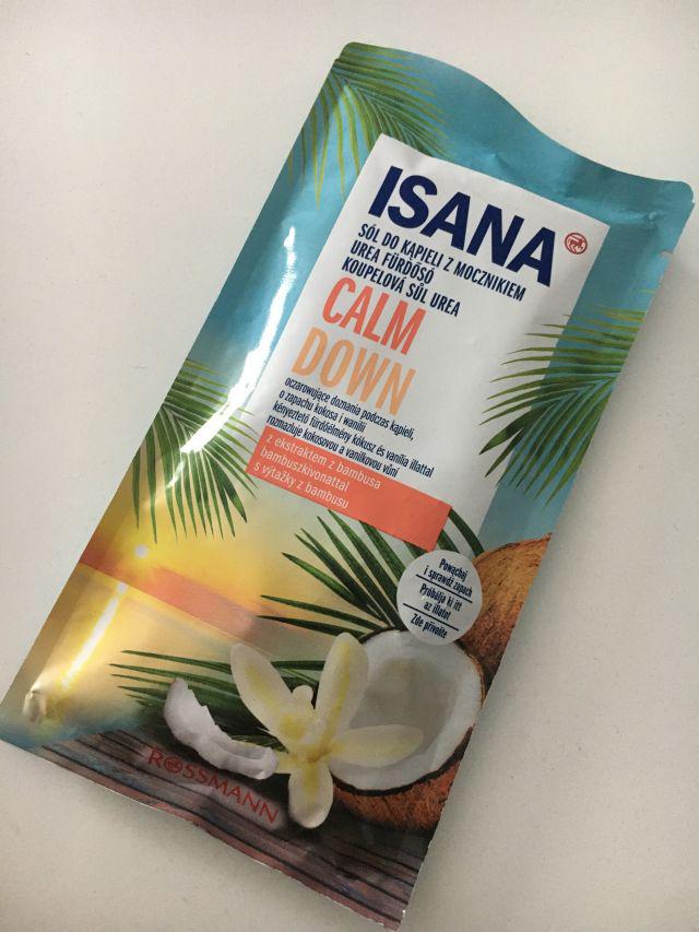 Isana Sól do kąpieli, Calm Down, Kokos i wanilia, Z mocznikiem