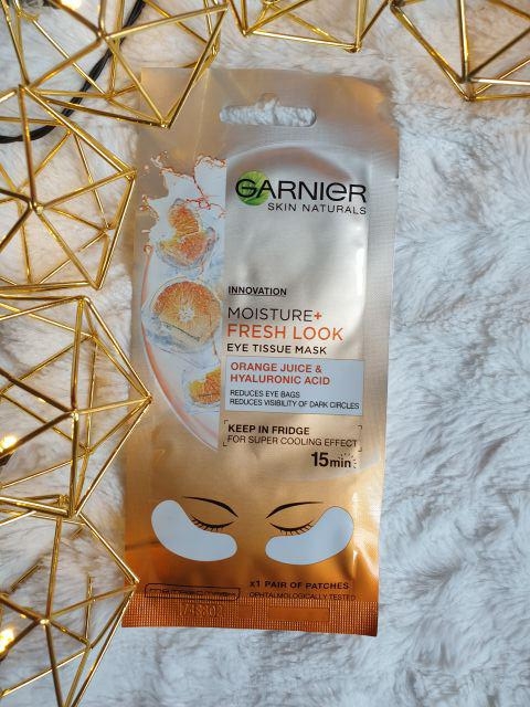 Garnier, Skin Naturals, Maska pod oczy w płatkach, Moisture + Fresh Look