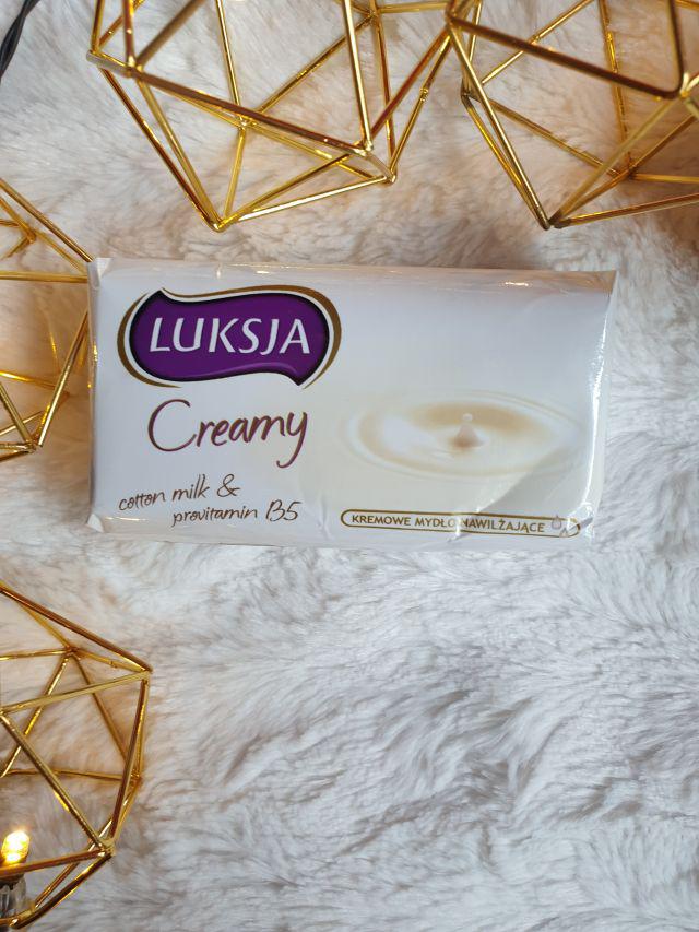 Luksja, Creamy, Mydło w kostce, Cotton Milk & Provitamin B5