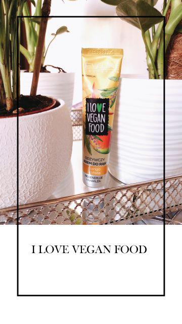 Eveline I Love Vegan Food, Krem do rąk, Odżywczy, Renegeruje i nawilża, Mango i Szałwia