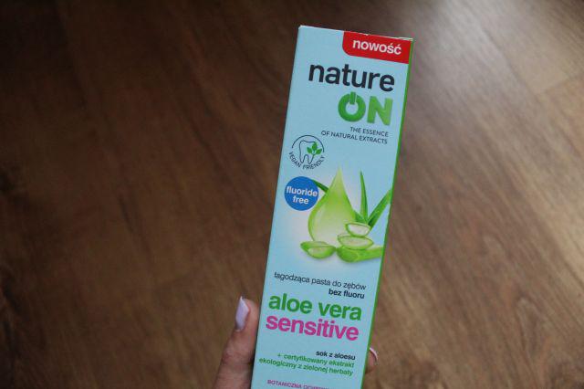 natureON Pasta do zębów, Łagodząca, Aloe Vera, Sensitive