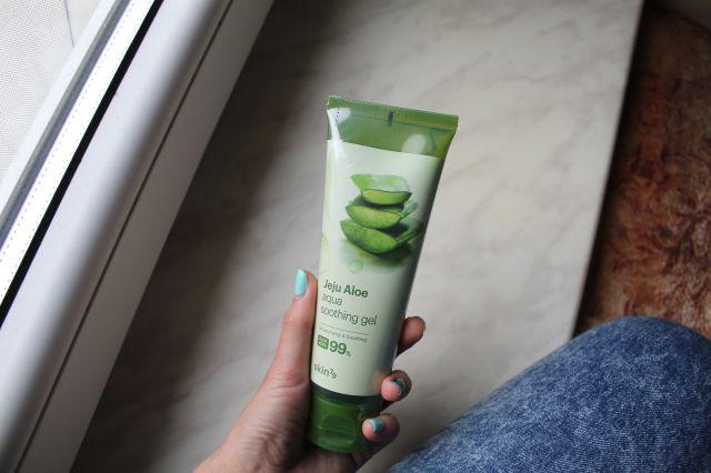 SKIN 79 Jeju Aloe, Aqua Soothing Gel, Żel aloesowy, Łagodzący