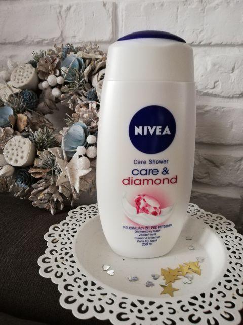 Nivea Care Shower, Żel pod prysznic, Care & Diamond