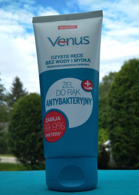 Venus Żel myjący do rąk, Antybakteryjny, Czyste ręce bez mydła i wody