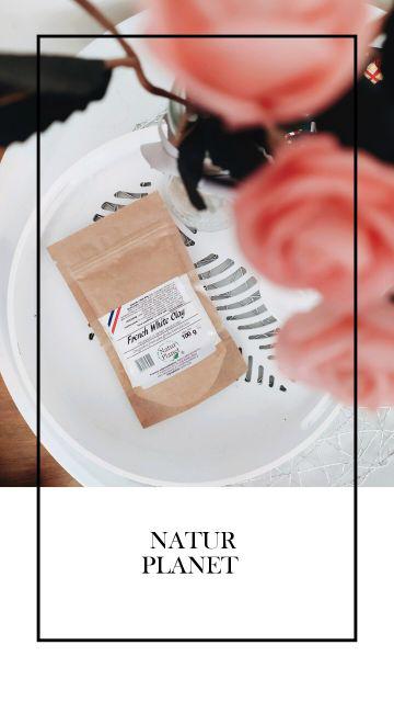 Natur Planet Glinka biała, French White Clay