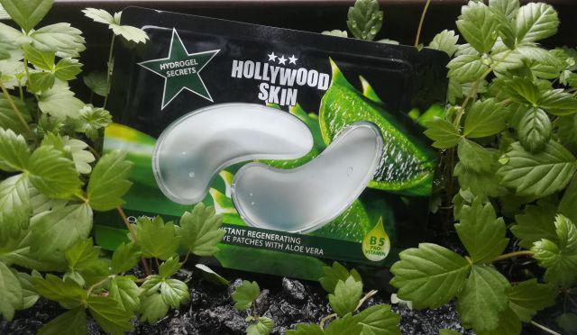 Hollywood Skin Płatki pod oczy, Z wyciągiem z aloesu, Instant Regenerating & Cooling