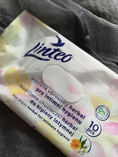 Linteo Nawilżane chusteczki do higieny intymnej