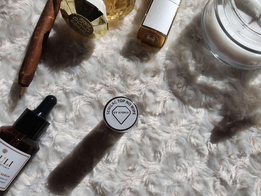 Semilac Top do lakierów hybrydowych, No Wipe