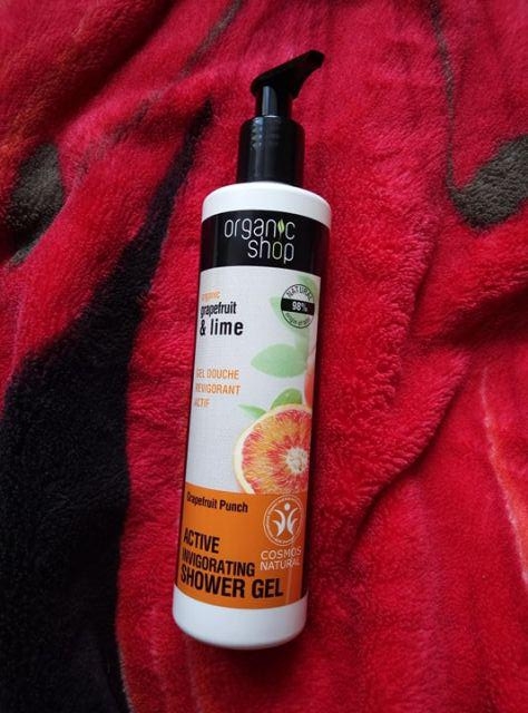 Organic Shop Żel pod prysznic, Grejpfrutowy poncz