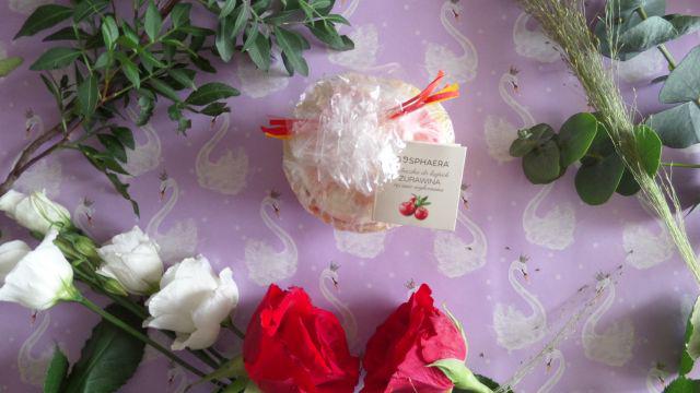 Bosphaera Babeczka do kąpieli, Żurawina